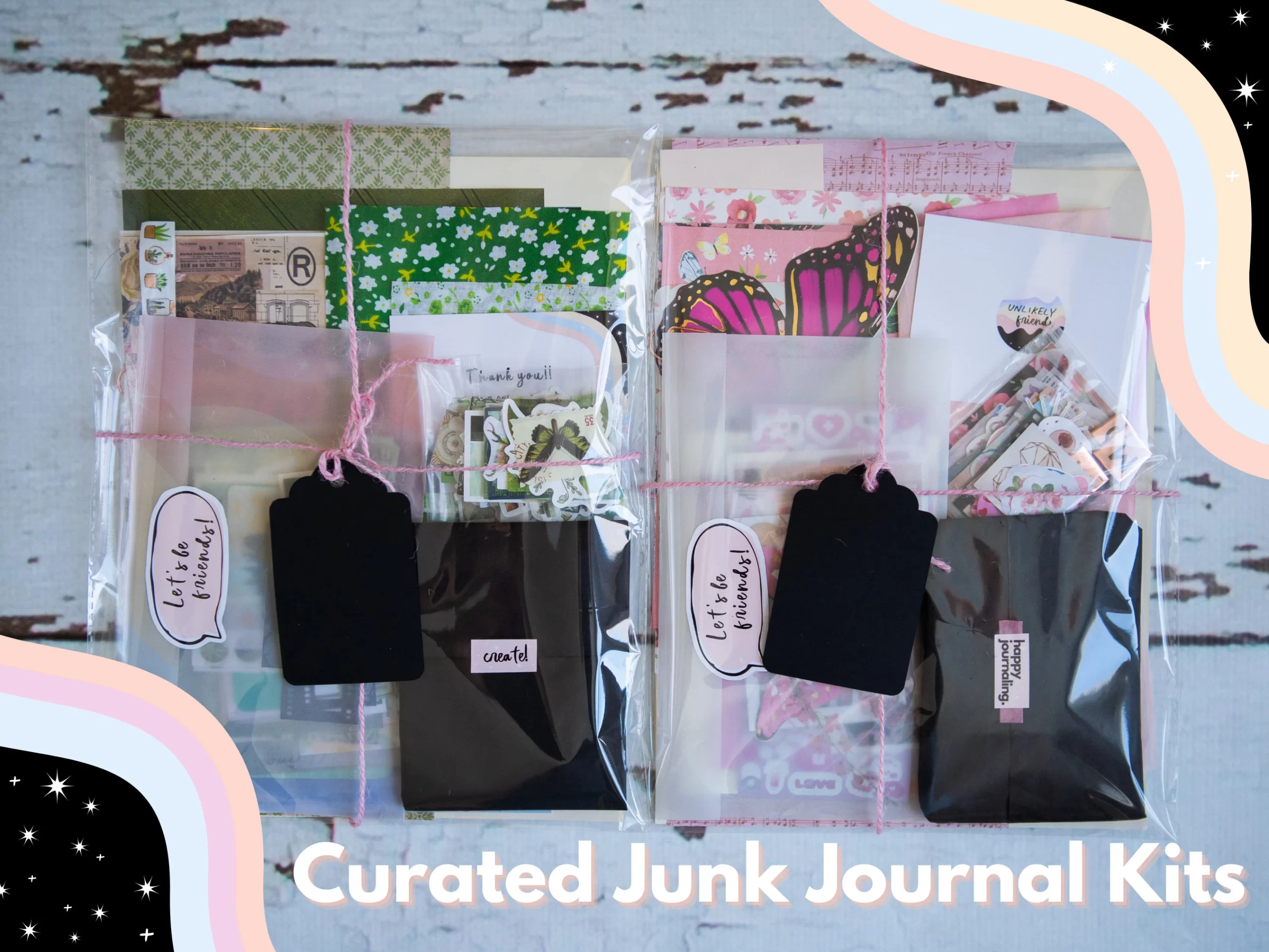 Pink Junk Journaling Kit - Image 4